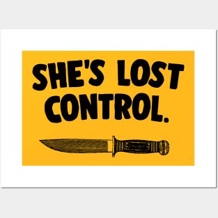 She's Lost Control Posters and Art